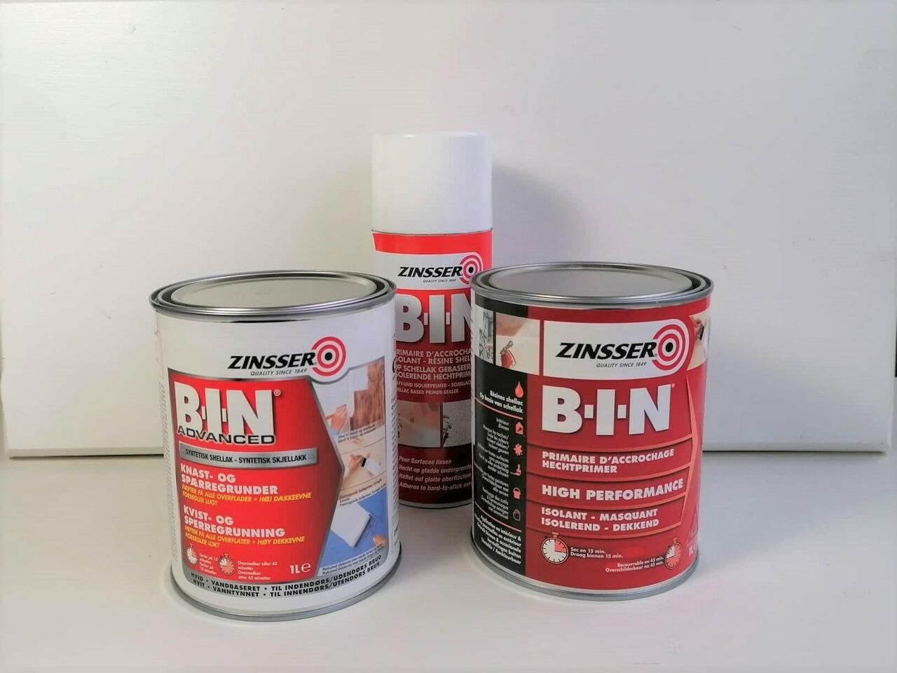 ZINSSER BIN multifunktsionaalsed kruntvärvid Rohelineateljee